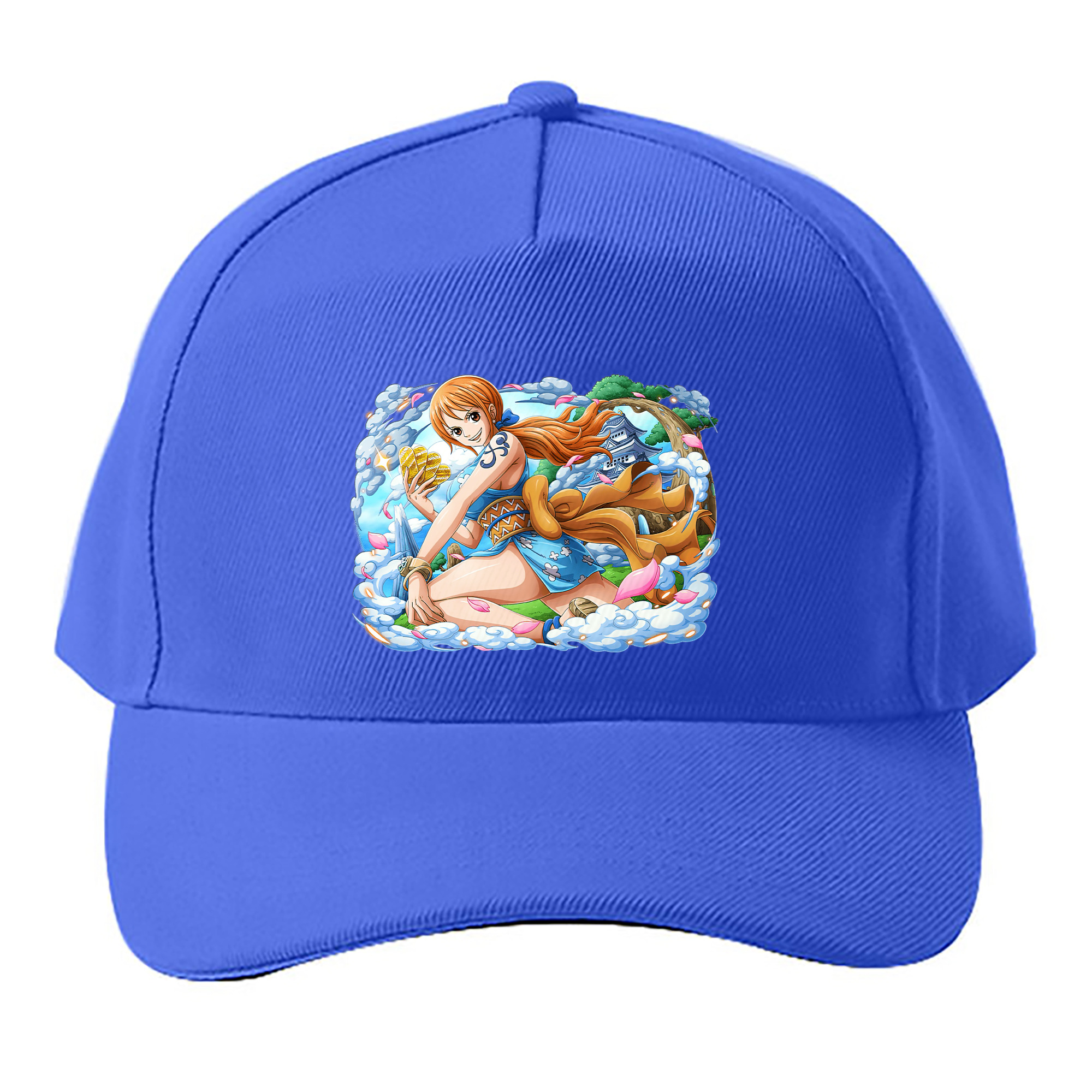 （画像用） ワンピース ナミ ONE PIECE Nami ベースボールキャップ 綿100％ 男女兼用 帽子 スポーツ